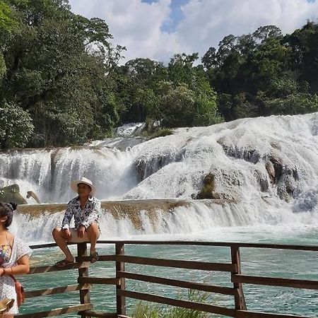 Posada Tzeltal Arroyo Agua Azul Exteriér fotografie