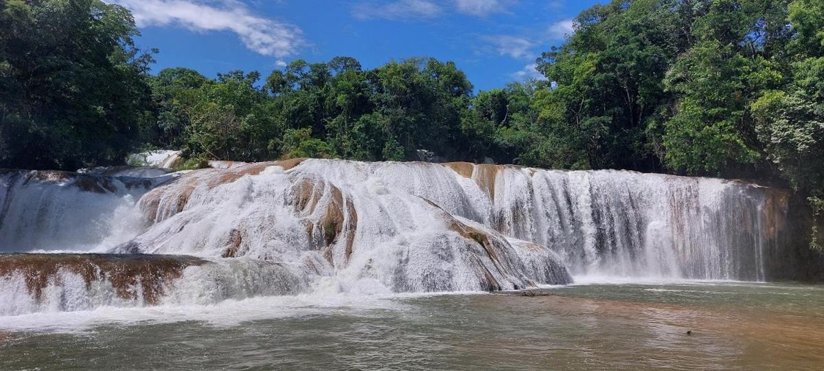 Posada Tzeltal Arroyo Agua Azul Exteriér fotografie